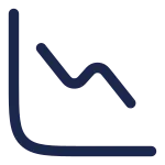 Diagram Down SVG Icon